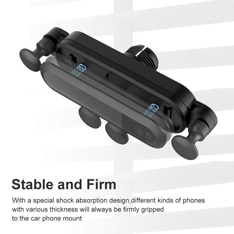 Gravity Car Phone Holder, Phone Mount Holder for Car Vent, Gravity Phone Mount for Secure Car Use