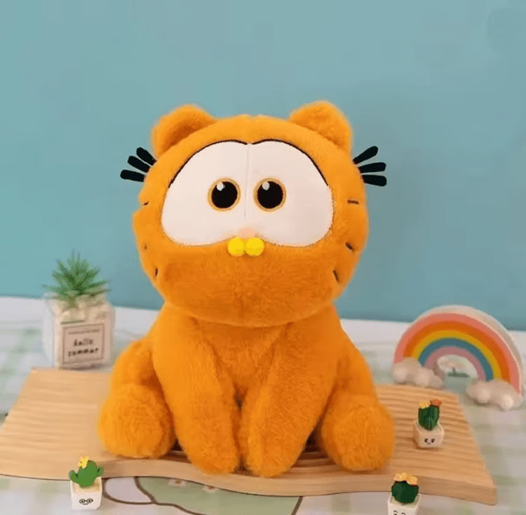 Garfield Plush Pillow Toy Soft Cartoon Cat Cushion for Kids & Cozy Cuddles
