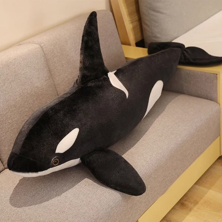 Orca Whale Plush Toy Large Soft Sea Animal Stuffed Pillow