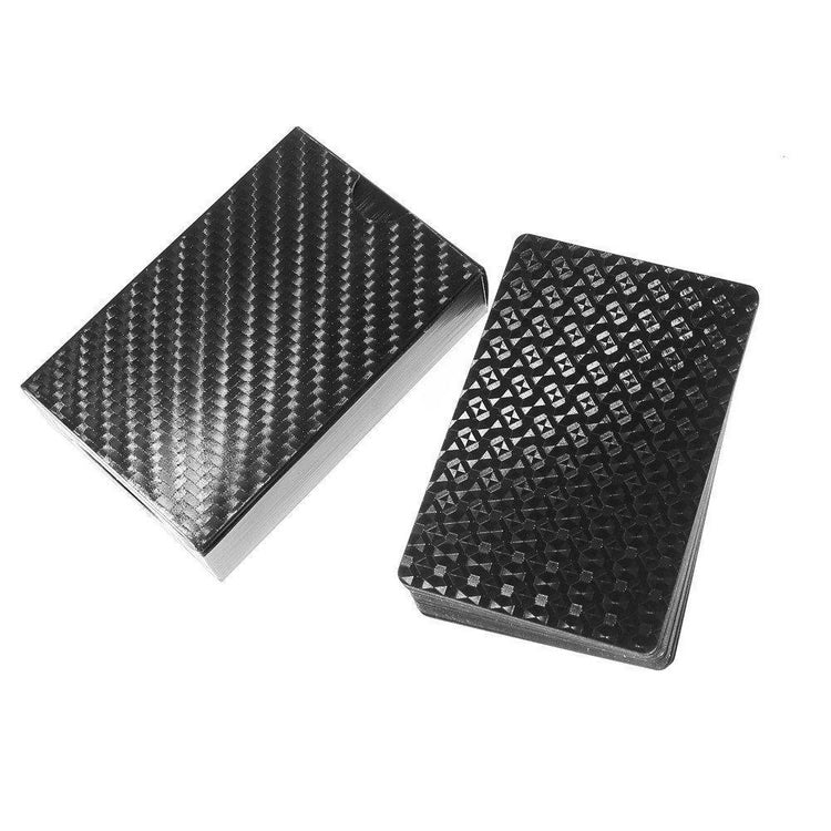 Waterproof Black Diamond Playing Cards – Stylish & Durable