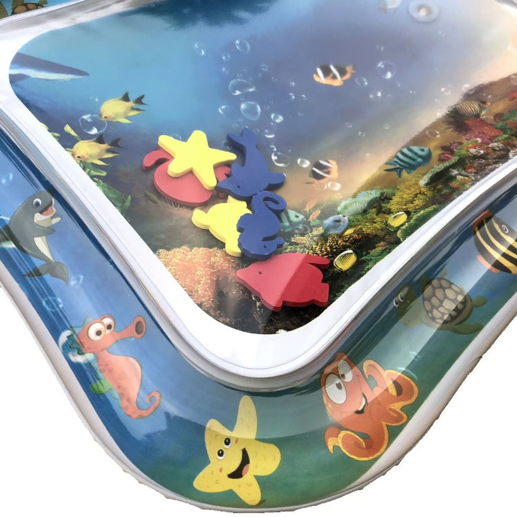 Baby Inflatable Aquarium Water Mat Toy - Safe & Interactive Fun